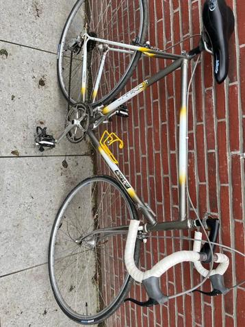 retro koersfiets, Fietsen en Brommers, Fietsen | Racefietsen, 28 inch, Gebruikt, Heren, Aluminium