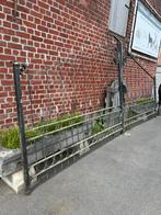 GROOT dubbel hekken poort 5m70 breed !!!, Ophalen, Gebruikt, IJzer, Tuinhek
