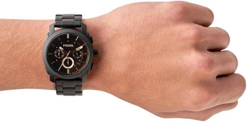 Fossil Machine FS4682 Herenhorloge, Handtassen en Accessoires, Horloges | Heren, Nieuw, Polshorloge, Overige merken, Staal, Staal