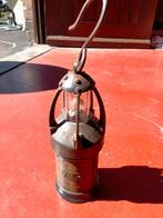 Oude mijnwerkers lamp, Antiek en Kunst, Ophalen