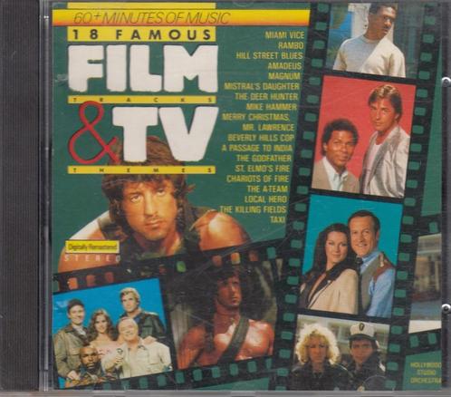 Te koop op cdshop shop 18 beroemde filmnummers en tv-thema's, Cd's en Dvd's, Cd's | Filmmuziek en Soundtracks, Gebruikt, Verzenden