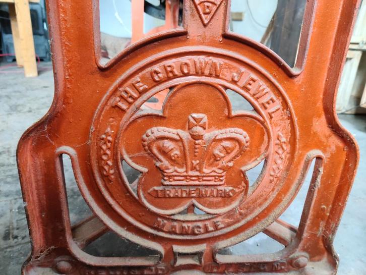 Presse à draps " le joyau de la couronne" G Duchamps, Antiquités & Art, Antiquités | Autres Antiquités, Enlèvement