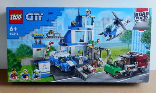 Lego 60316 City  POLICE STATION (2022) nieuw, Kinderen en Baby's, Speelgoed | Duplo en Lego, Nieuw, Lego, Complete set, Ophalen of Verzenden