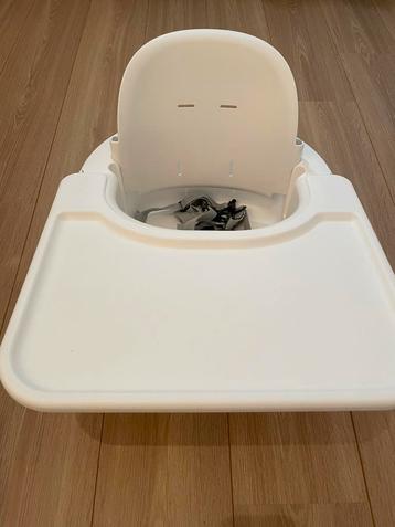 Stokke Steps baby set (met tafeltje en kussentje), Ophalen, Gebruikt, Meegroeistoel, Stoelverkleiner