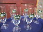 6 nieuwe Palm glazen in doos, Ophalen, Nieuw, Bierglas
