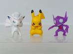 Lot van 3 Pokémon figuren: Alolan Vulpix, Pikachu & Sableye, Verzamelen, Ophalen of Verzenden, Gebruikt