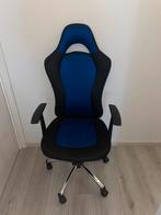 chaise de jeux/de bureau, Maison & Meubles, Chaise de bureau de gaming, Enlèvement, Utilisé, Bleu