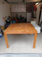 moderne massief houten tafel 120x120x77, 100 à 150 cm, 100 à 150 cm, Enlèvement, Utilisé
