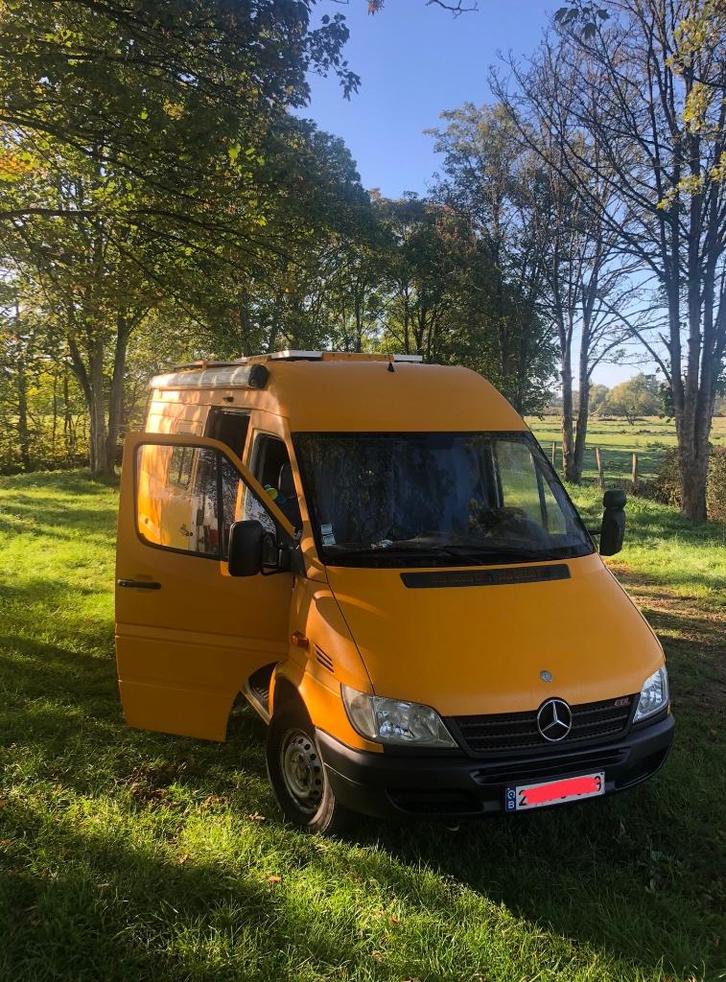 Camion aménagé Sprinter H2L3, Auto's, Bestelwagens en Lichte vracht, Particulier, Mercedes-Benz, Diesel, Euro 4, Handgeschakeld