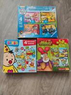 4 in 1 puzzels Paw Patrol, Bumba en Plop, Kinderen en Baby's, Speelgoed | Kinderpuzzels, Ophalen of Verzenden, Gebruikt