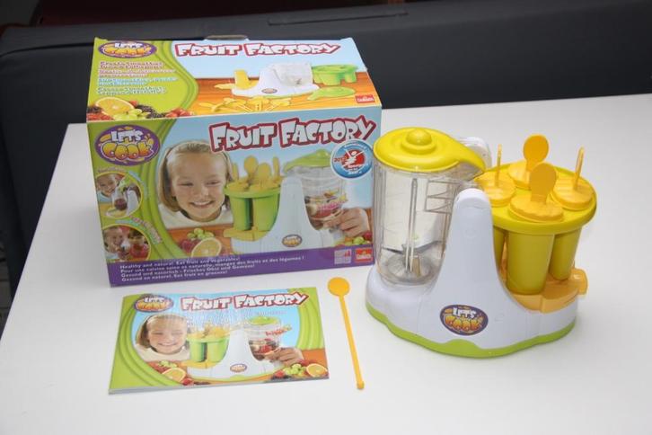 Goliath fruit factory * keuken speelgoed mixer * 5+, Kinderen en Baby's, Speelgoed | Speelkeukens, Zo goed als nieuw, Speelkeuken-accessoire