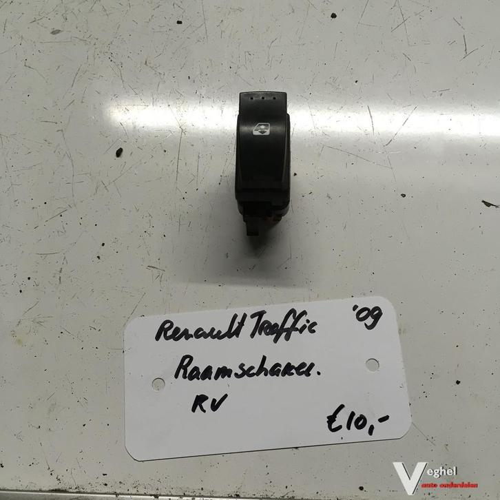 Renault Traffic 2009 2.0 diesel   Raamschakelaar Rechtsvoor, Auto-onderdelen, Dashboard en Schakelaars, Gebruikt, Ophalen of Verzenden