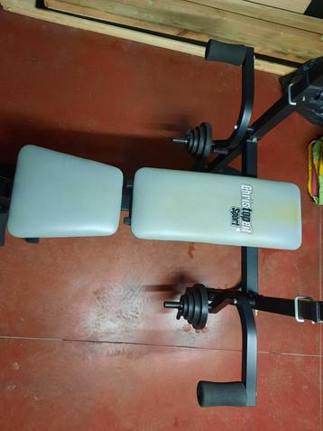 Multifuntioneel Bench press Fitness toestel, Ophalen, Gebruikt, Fitnessbank