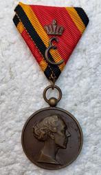 Medaille Elisabeth, Aan de leden vn Technisch Comité Nat ten, Ophalen of Verzenden, Landmacht, Lintje, Medaille of Wings
