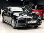 BMW 518 dA 150CV BREAK BOITE AUTO GPS XENON CUIR FULL OPTS, 5 places, Cuir, Série 5, Noir