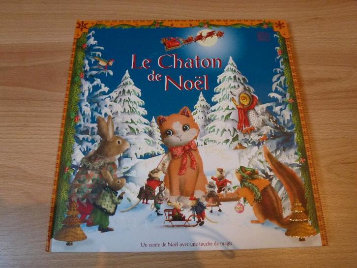Groot boek „The Christmas kitten” TBE (31 cm x 31 cm), Boeken, Kinderboeken | Baby's en Peuters, Nieuw, Ophalen of Verzenden