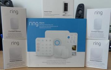 Ring Système d'alarme avec 1 Contact Magnétique et 1 Détecte beschikbaar voor biedingen
