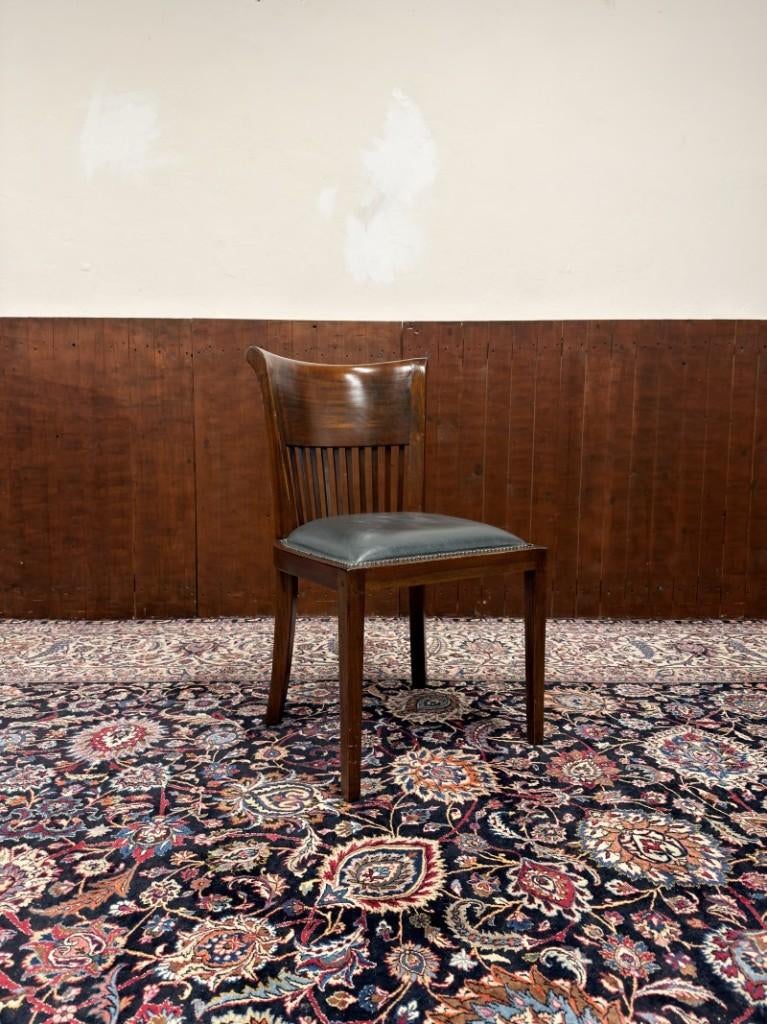 Klassiek Engels Stoel Bureaustoel, Antiquités & Art, Antiquités | Bureau & Affaires, Enlèvement ou Envoi