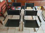 4 Marcel breuer  / Mart stam  s34 stoelen, Huis en Inrichting, Stoelen, Vier, Design, Gebruikt, Metaal