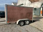 Remorque fermer double essieux -750kg, Auto diversen, Aanhangers en Bagagewagens, Ophalen, Zo goed als nieuw