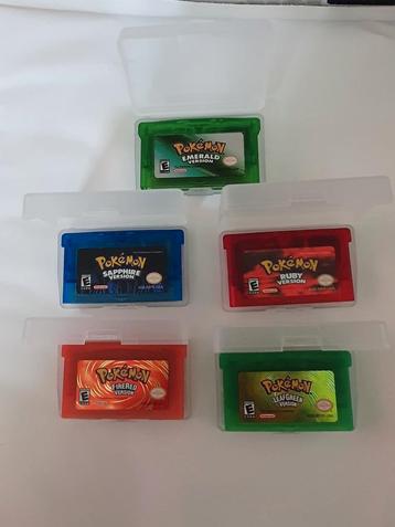 Pokémon Emerald Fire Red Leaf Green Ruby Sapphire GameBoy/DS