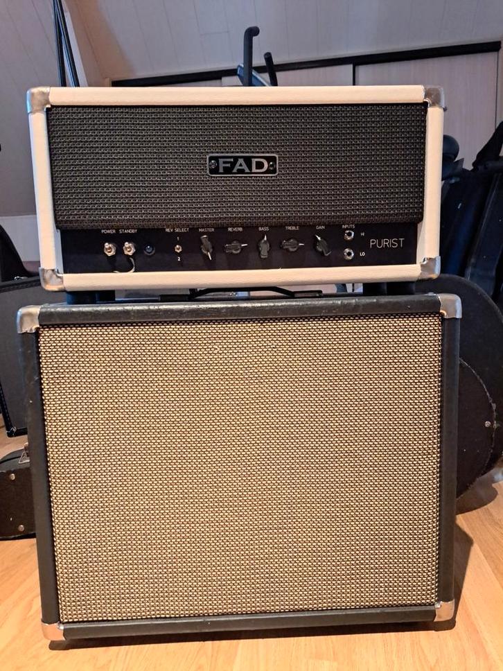 FAD Purist Fender Deluxe Reverb style lampenversterker, Muziek en Instrumenten, Versterkers | Bas en Gitaar, Gebruikt, Gitaar