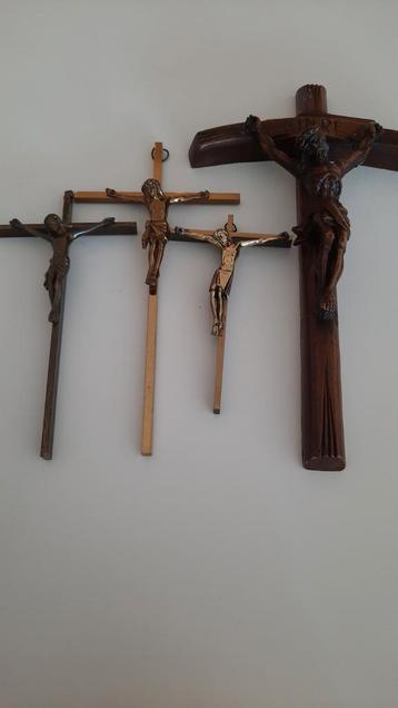 4 KRUISBEELDEN, Ophalen of Verzenden, Zo goed als nieuw