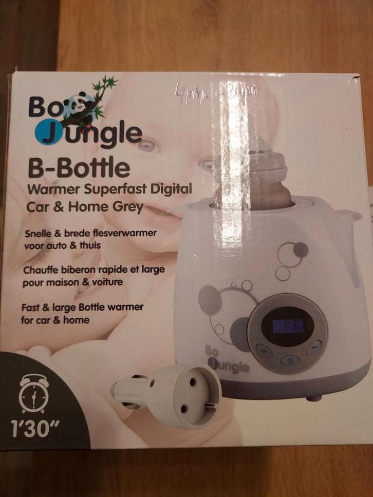 Bo Jungle B-Bottle flesverwarmer (thuis en auto), Kinderen en Baby's, Babyvoeding en Toebehoren, Zo goed als nieuw, Ophalen