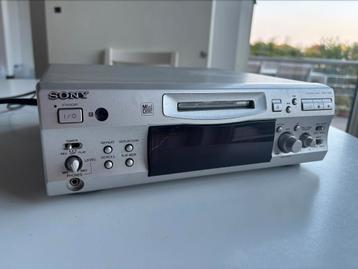 Lecteur enregistreur MiniDisc Sony, Audio, Tv en Foto, Ophalen, Minidisc-recorder