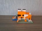 LEGO Minecraft vossenhut, Ophalen of Verzenden, Zo goed als nieuw, Complete set, Lego