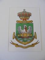 Militair gedrukt embleem NAVLOG, Ophalen of Verzenden, Marine, Overige typen