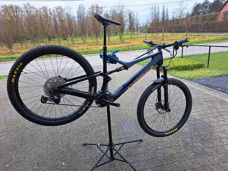 ORBEA RISE M20 XL blauw/goud, Vélos & Vélomoteurs, Vélos | Hommes | Vélos de sport & Vélo de randonnée, Comme neuf, Autres marques