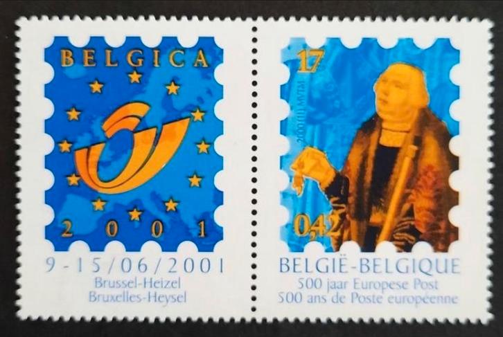 Belgique : COB 2901 ** Belgica 2001 2000., Timbres & Monnaies, Timbres | Europe | Belgique, Non oblitéré, Timbre-poste, Sans timbre