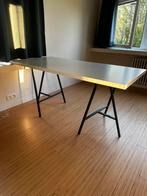 Tafelblad met schragen, Huis en Inrichting, Ophalen, Gebruikt