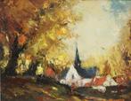 Juul Keppens (1910-1992): Vlassenbroek (O/D, 83 x 73 cm), Antiek en Kunst, Kunst | Schilderijen | Klassiek, Ophalen of Verzenden
