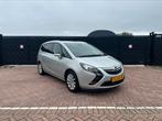 Opel Zafira Tourer 1.4T 2015 Grijs - automaat - trekhaak, Auto's, Opel, Stof, 4 cilinders, 7 zetels, Zafira