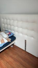 Hoofdboord boxspring, Ophalen, Gebruikt, Beige, Tweepersoons