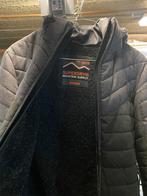 Warme winterjas heren, Kleding | Heren, Jassen | Winter, SuperDry, Ophalen of Verzenden, Zo goed als nieuw, Grijs