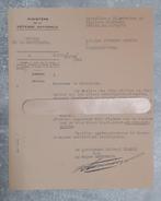 WW2+Office de la résistance+défense Nationale+lettre, Collections, Autres types, Armée de terre, Enlèvement ou Envoi