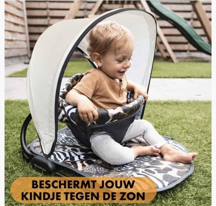 babystoeltje met zonnekap - Deryan, Enfants & Bébés, Chaises pour enfants, Comme neuf, Autres types, Enlèvement