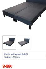 2 Peesoons Bed/ Boxspring, Maison & Meubles, Chambre à coucher | Canapés-lits, Comme neuf, Enlèvement ou Envoi, 200 cm