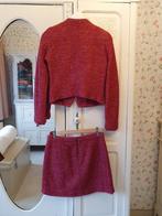 Mantelpak Noa Noa wijnrood - mengeling met wol : Extra Small, Kleding | Dames, Truien en Vesten, Ophalen of Verzenden, Maat 34 (XS) of kleiner