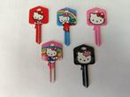 Lot de 5 Clés Vierges – Hello Kitty Officielles SANRIO, Ophalen, Nieuw, Overige typen