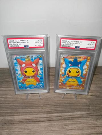 Custom Card Pokémon Magicarp Pikachu and gyridos Pikachu psa beschikbaar voor biedingen