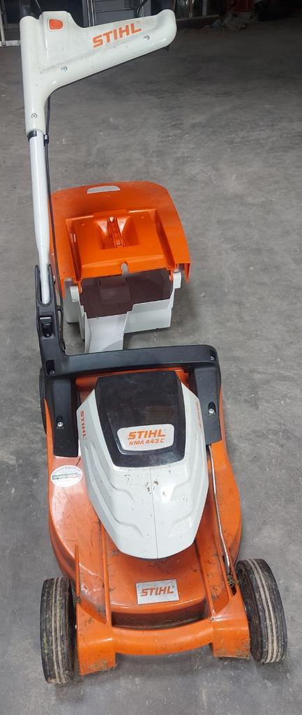 Sthil RMA 443C Maaier, Tuin en Terras, Grasmaaiers, Zo goed als nieuw, Opvangbak, Ophalen