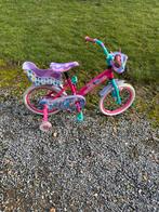 Meisjes kinderfiets 16inch (vanaf 4 jaar), Fietsen en Brommers, Ophalen, Zo goed als nieuw, Zijwieltjes