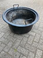 Mooie extra grote gietijzeren wasketel, Ophalen, Gebruikt