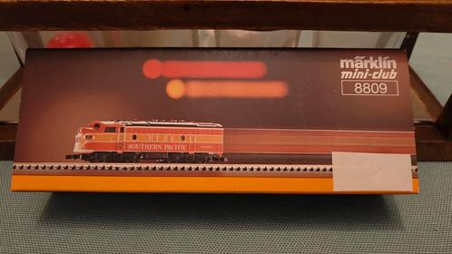 Märklin Mini-Club 8809 – Z-schaal Diesellocomotief "Southern, Hobby en Vrije tijd, Modeltreinen | Overige schalen, Zo goed als nieuw