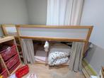 Lit réversible "KURA" Ikea en très bon état avec rideaux, Ophalen, Zo goed als nieuw
