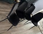 Eetkamer stoelen 4 stuks, Ophalen, Nieuw, Zwart